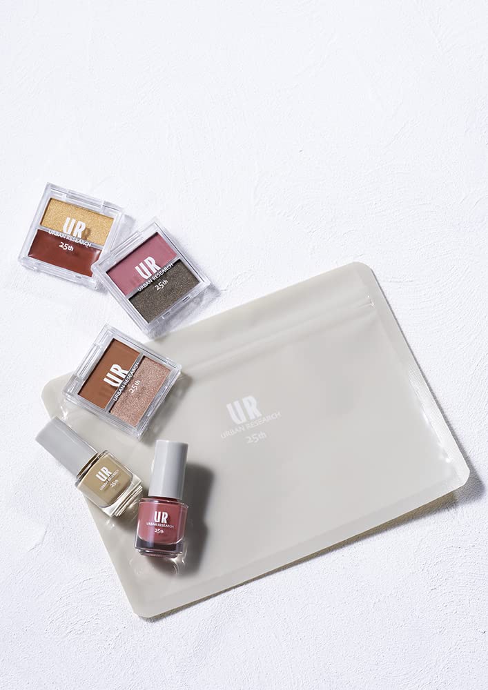 URBAN RESEARCH眼影盤雙色3入組＆指甲油2色組＆收納夾鏈袋